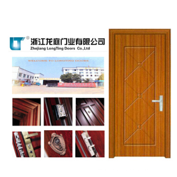 Swing Single Leaf Interior PVC Door (LTP-877)